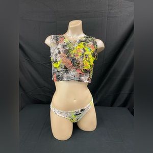 TANTRA444 SMALL TANK TOP + SMALL BOTTOM SET